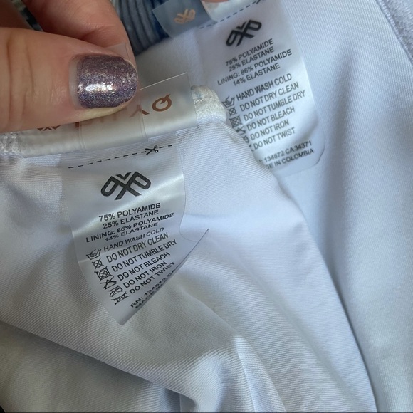 PilyQ Castaway Goddess Tie Dye Bandeau Bikini EUC - Picture 8 of 10